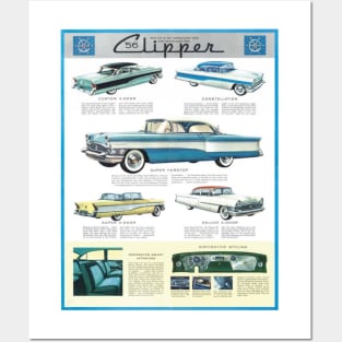 clipper vintage car advert Posters and Art